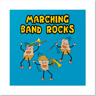 Marching Band Rocks Posters and Art